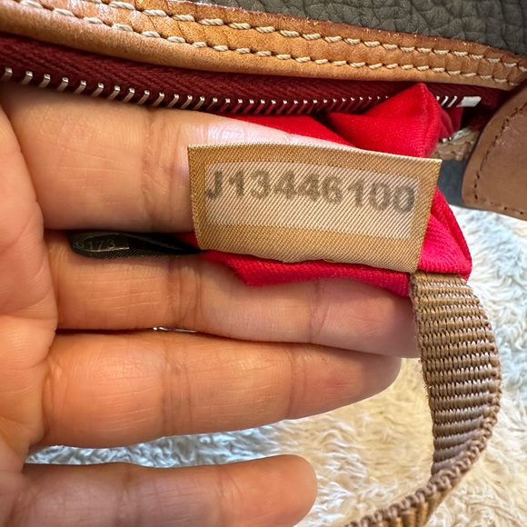 Dooney & Bourke pebbled leather gray purse - Picture 14 of 16